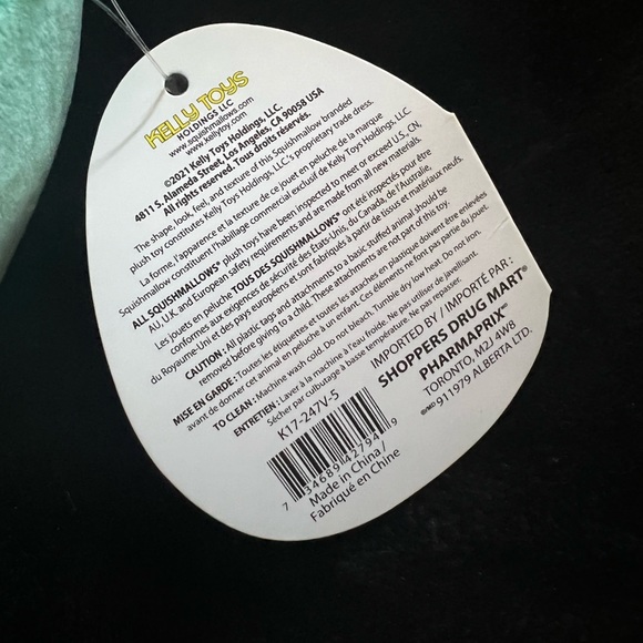 Squishmallow 5" Zobey octopus valentines edition - Picture 2 of 2